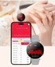 Смарт годинник жіночі Lemfo G34 Gold Metal (розмова, тонометр, HRV, пульсоксиметр) Amoled екран | 2 ремінця - зображення 7
