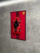 Арт Держатель Рамка на Стену 50x30 см. для Вашего Конструктора Technic Ferrari FXX K (42212) Дисплей Подставка для Феррари 2025 года - изображение 6