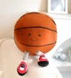 Мягкая игрушка баскетбольный мяч 25 см - изображение 2