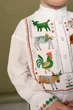 Вишиванка для хлопчика KASHTANCHIK Казка 116 см біла - изображение 2