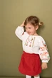 Вишиванка для дівчинки KASHTANCHIK Казка 104 см біла - изображение 4