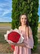 Букет из 35 красных мильных роз с блестками, подарочный букет роз мыльных для девушки, жены, мамы, дочери. - изображение 3