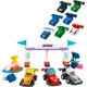 Конструктор LEGO DUPLO Town Автомобили для гонок и пилоты команд Формулы-1 70 деталей (10445) - изображение 2