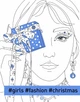 Книга для дозвілля - Розмальовка #girls#fashion#christmas - изображение 1