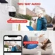 4G Wi-Fi солнечная камера TP8 V380 Pro, 2MP, поворотная, ночное видение, PIR датчик, батарея, 320°, удалённый доступ - изображение 7