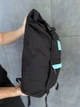 Рюкзак roll top ролл топ bagland водонепроницаемый 25 л черный - изображение 4