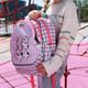 Рюкзак для девочек bagland butterfly школьный ортопедический 21 л розовый - изображение 9
