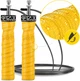 Скакалка скоростная для кроссфита 4FIZJO Speed Rope PRO+ Yellow (P-5907739311030) - изображение 8