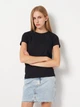 Футболка жіноча Solʼs Pioneer Women Organic Cotton 03579309 XL Чорна (3609371058619) - зображення 1