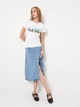 Футболка хлопковая женская Sol's Imperial Women Київ колаж DTF11502102/406XXL 2XL Белая (3609374970307) - изображение 3