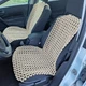 Масажер дерев'яний 125х48х37 см для автомобіля Світлий (MS08) - зображення 3