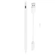 Стілус - ручка Hoco GM112 Intelligent anti-lost active capacitive pen with digital display pad dedicated Білий - изображение 3