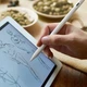 Стілус - ручка Hoco GM112 Intelligent anti-lost active capacitive pen with digital display pad dedicated Білий - изображение 5