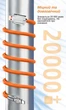 Кабель XON SmartCable Type-A - Type-C PD 3A 1м UniLink (SC80AC3A1O 3336) Помаранчевий - зображення 6