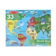 Дитячий мега-пазл "Карта світу" MelissaandDoug MD10446, 33 елемента - зображення 8