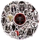 Набір стікерів Satanic goat skulls (stk-101), 51 шт. - зображення 1