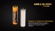 Аккумулятор Fenix 3500 мА·ч 18650 (ARB-L18-3500) - изображение 4