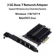Сетевая карта Intel I226-V 4х2.5Gbps порта RJ45 LAN Card NIC PCIe для Windows/Mac OS - изображение 5