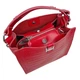 Женская сумка натуральная кожа Karlos Marconi красный PX7008 red - изображение 6