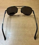 Модные мужские солнцезащитные очки 2025 aviator polarized blue солнечные защитные UV400 поляризационные антибликовые авиаторы для рыбалки отдыха авто polaroid от солнца в форме капли окуляры полароид матовые голубые линзы твердый чехол в комплекте - изображение 5