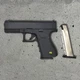 Стартовий пістолет SUR G17-BRT black (Glock 17) + кейс + патрони 25 шт + 1 магазин - изображение 4