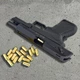 Стартовий пістолет SUR STRM black (Beretta Px4 Storm) +кейс + патрони 25 шт + 1 магазин - изображение 4