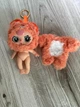 Плюшевая игрушка Кукла Красавица - младенец пупсик Labubu Брелок WAKUKU Baby Doll Вакуку Оранжевая - изображение 6