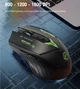Бездротова ігрова миша GAMING MOUSE Bluetooth + 2.4G на акумуляторі чорна - зображення 3