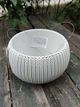 Подвесной цветочный горшок с цепочкой 3,2 л Keter Cozies S Серый (7290106929241) - изображение 2