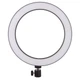 Кольцевая светодиодная LED лампа Flat Ring 8" (Black) Epik (177074) - изображение 2