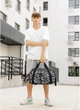 Спортивна сумка чоловіча через плече Sambag Vogue Чорно-білий 86282 - зображення 2