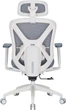 Кресло компьютерное офисное эргономичное OfficePro Atlas White/Dark Gray (OC630-W-DG-DG) - изображение 3