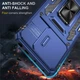 Ударопрочный чехол Epik Camshield Army Ring для Xiaomi Redmi Note 13 4G Синий / Navy - изображение 6