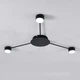 Люстра потолочная Luminaria Ray Slim 3xGX53 Black 220V IP20 (6951712315781) - изображение 2
