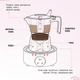 Гейзерная кофеварка с двойным клапаном MHW-3BOMBER Double Valve Moka Pot 100 мл White (M5887W) - изображение 6