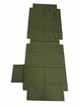 Ткань для раскладачки NEST 196×67 см Олива Oxford 600D с карманом водоотталкивающая - изображение 2