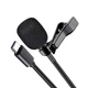 Микрофон петличный MKF XO MKF02 Type-C(11730), - изображение 1