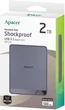 Внешний SSD накопитель Apacer AS724 512 GB Mauve (AP512GAS724M-1) - изображение 2