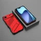 Защитный чехол с подставкой Deexe Bibercas для iPhone Air - Red - изображение 4