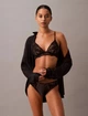Бюстгальтер без кісточок мереживний Calvin Klein Underwear 393519910 XL Чорний (1159840593) - зображення 3