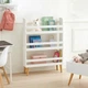 Полка для игрушек книг 95 x 15 x 50 см Белая - изображение 5