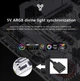 Радиатор охлаждения RGB SSD M.2 2280 + термопрокладки Coolcirc ARGB Sync - изображение 5