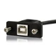 кабель B B USB B USB B StarTech USBPNLBFBM1 30 см - зображення 3