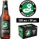 Упаковка пива Brooklyn Brevery Lager Amber світле фільтроване 5.2% 0.33 л х 24 шт. (7310070004222) - зображення 1