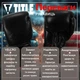 Боксерские перчатки TITLE Boxing Ko-Vert Black 16 oz (бинты 4м. в комплекте) (KOVBG 16 oz BK) - изображение 3