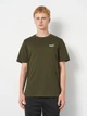 Футболка хлопковая длинная мужская Puma Essentials Graphics 68471770 M Dark Olive (4069157680509) - изображение 1
