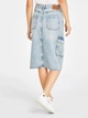 Юбка джинсовая миди летняя женская Calvin Klein 568678108 27 Синяя (1159840375) - изображение 2
