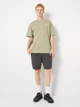Футболка хлопковая длинная мужская Puma Essentials Foundation 68915382 M Lux Army (4069157678599) - изображение 3