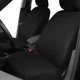 Универсальные чехлы на сиденья авто из полиэстера весь комплект Черные (c-4) - изображение 3