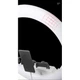 Лампа Кільцева LED Veron FD-640 II 56см 100W 3200-5600K white з дзеркалом - изображение 8